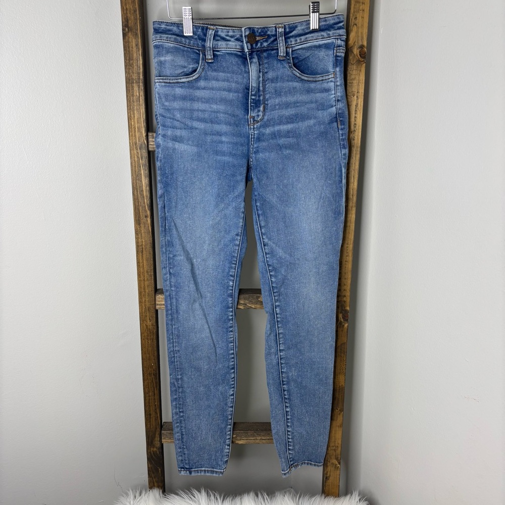 American Eagle Hi Rise Jegging Classic Blue Women's Jeans